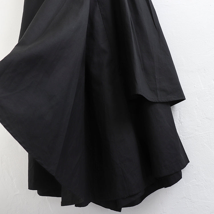 Women's Irregular Ruffle High-Waist Panel Skirt