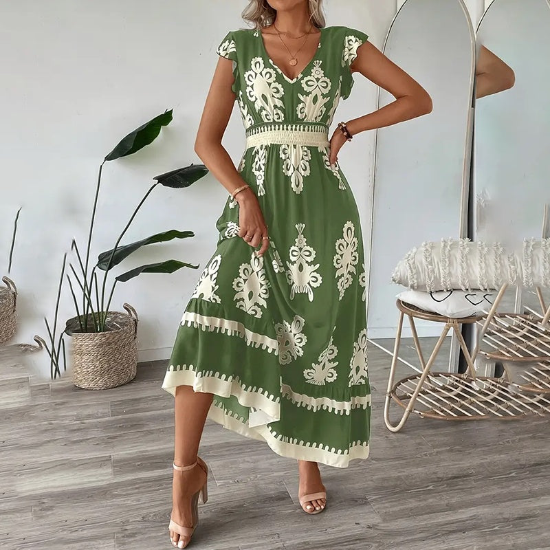 Flowy Casual Maxi Dress - US Only