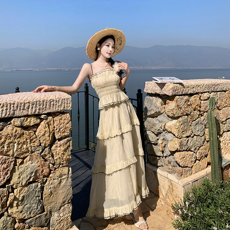 Vacation-Style Cami & Skirt Suit