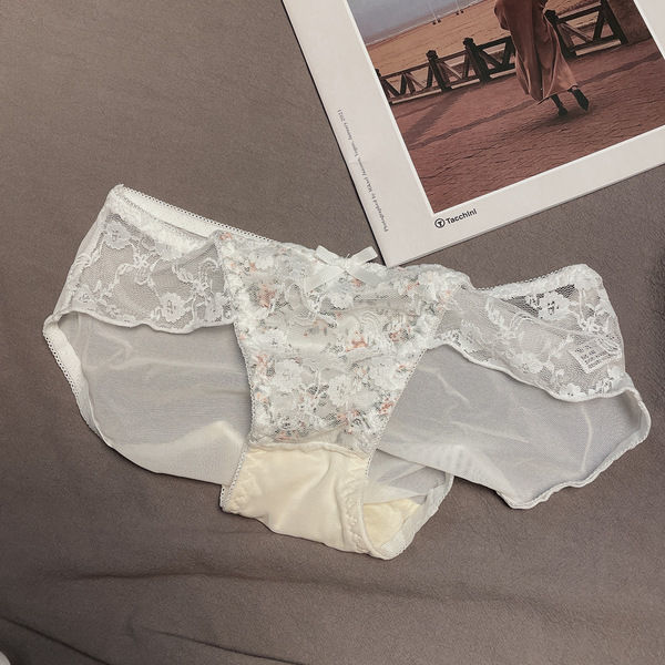 Sweet French Floral Lingerie Set