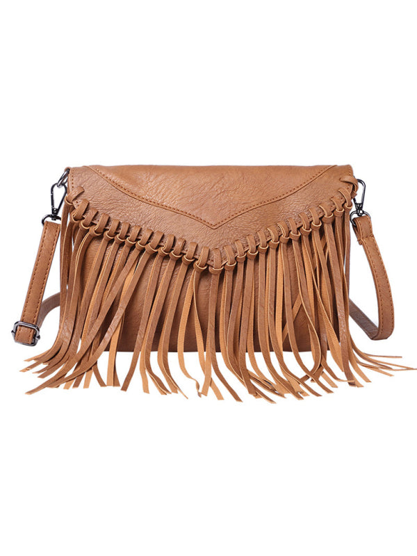 Women's Envelope Tassel Messenger Bag