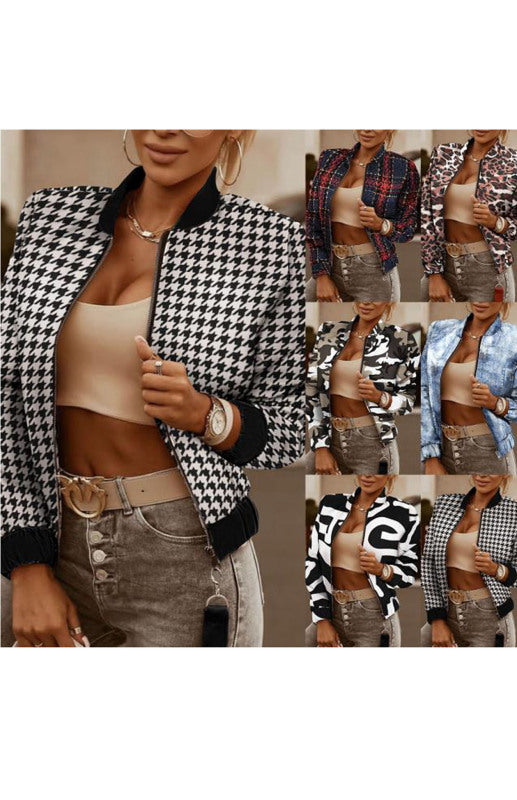 Women's Zipper Small Jacket