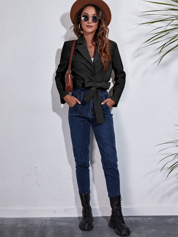 Women's Corduroy Short Jacket