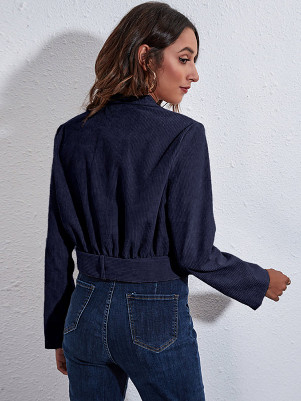 Women's Corduroy Short Jacket
