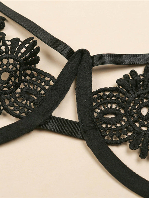 Three-Point Temptation Lingerie Set