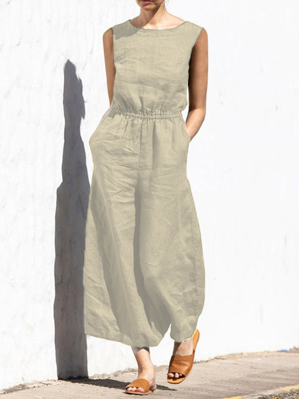 Loose-Fitting Temperament Jumpsuit