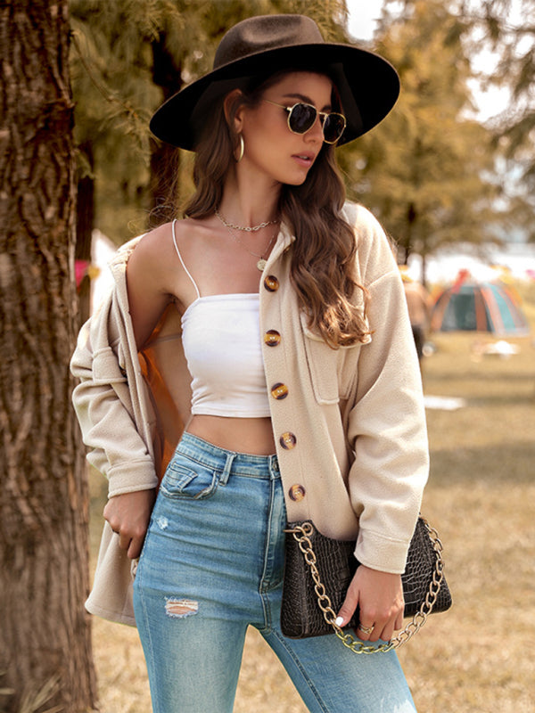 Women's Long-Sleeve Polar Fleece Jacket