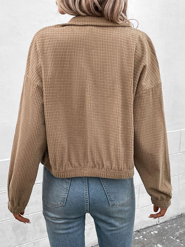 New Ladies' Corduroy Long-Sleeve Jacket