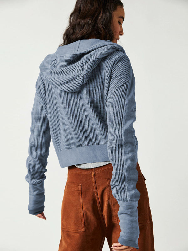 Lightweight Woven Jacket With Slanted Pockets