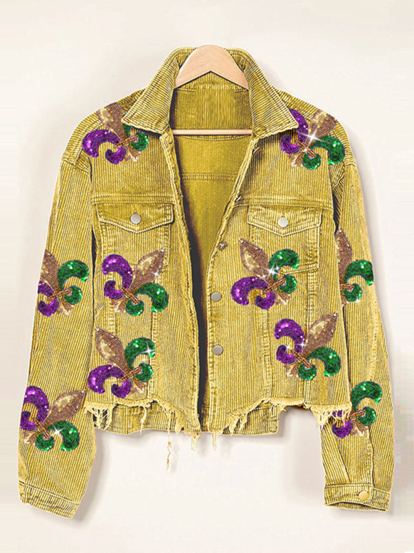 New Corduroy Baseball Jacket