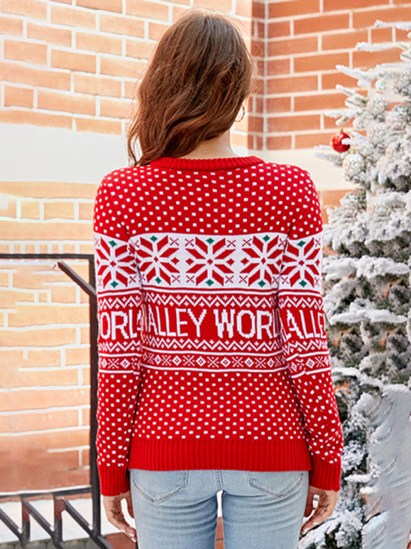 Christmas Tree Knitted Sweater