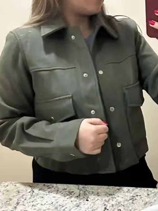 New Versatile Lapel Long-Sleeve Soft Jacket