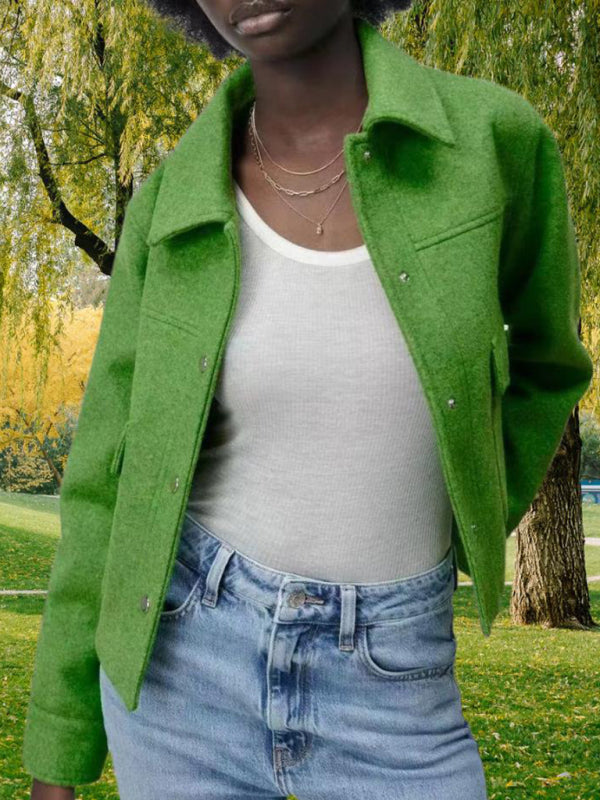 New Versatile Lapel Long-Sleeve Soft Jacket