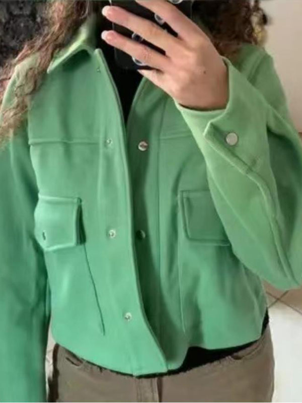New Versatile Lapel Long-Sleeve Soft Jacket