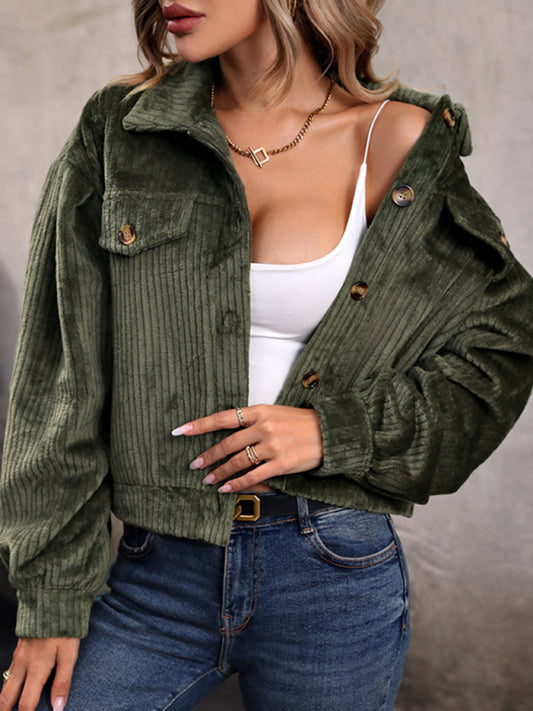 Women's Plush Casual Short Jacket