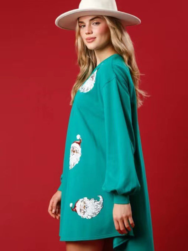 Christmas Ball Sequin Sweatshirt