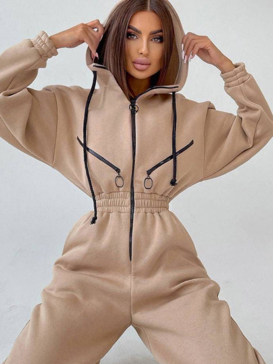 Stylish New Women's Zip-Up Casual Tracksuit