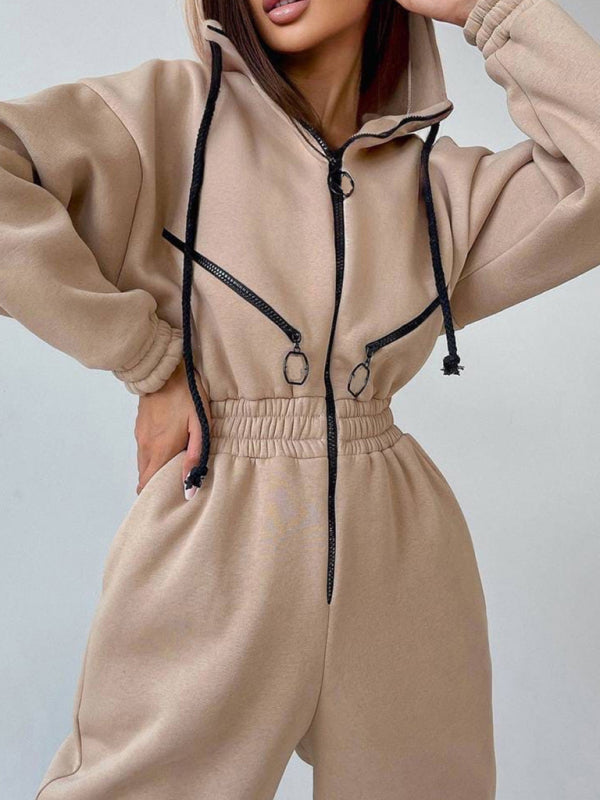 Stylish New Women's Zip-Up Casual Tracksuit