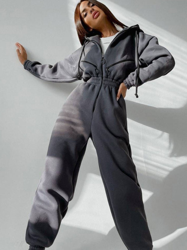 Stylish New Women's Zip-Up Casual Tracksuit