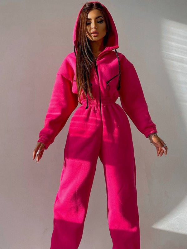 Stylish New Women's Zip-Up Casual Tracksuit