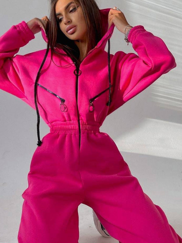 Stylish New Women's Zip-Up Casual Tracksuit