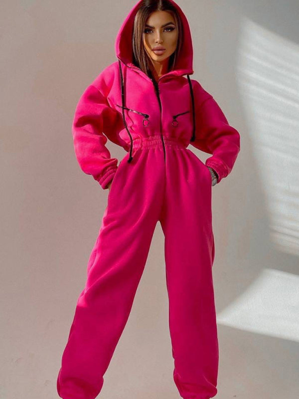 Stylish New Women's Zip-Up Casual Tracksuit