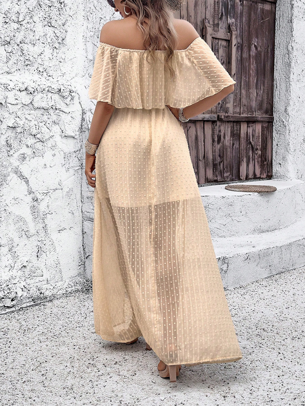 New Elegant Slit-Thigh Dress