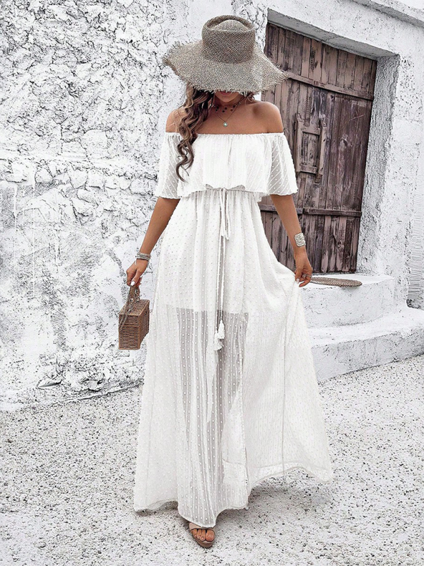 New Elegant Slit-Thigh Dress