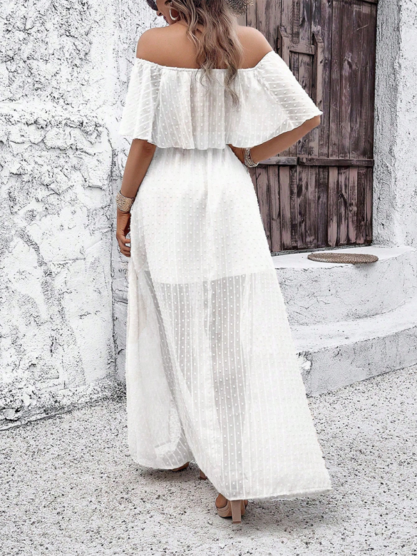New Elegant Slit-Thigh Dress